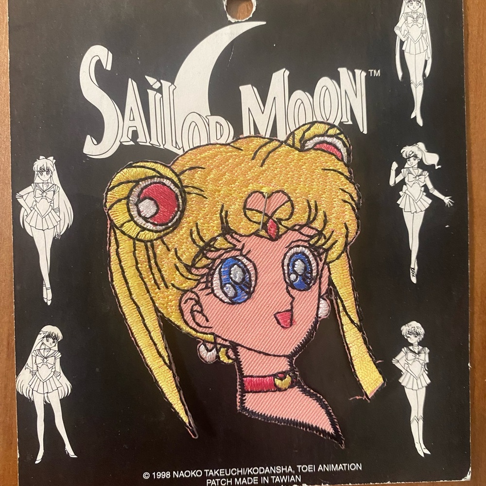 Sailor Moon Embroidered Patch